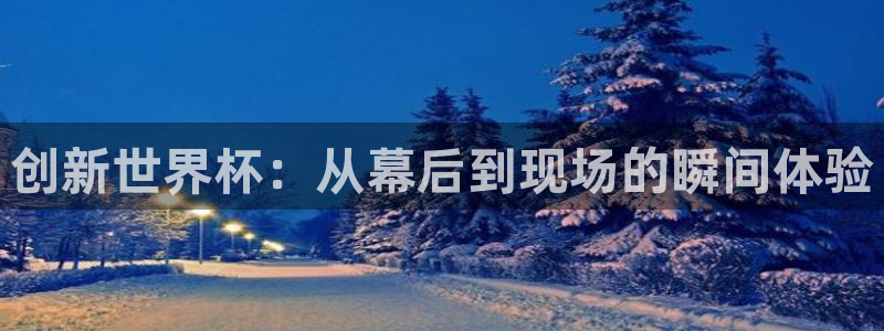 2026年世界杯赛程：创新世界杯：从幕后到现场的瞬间体验